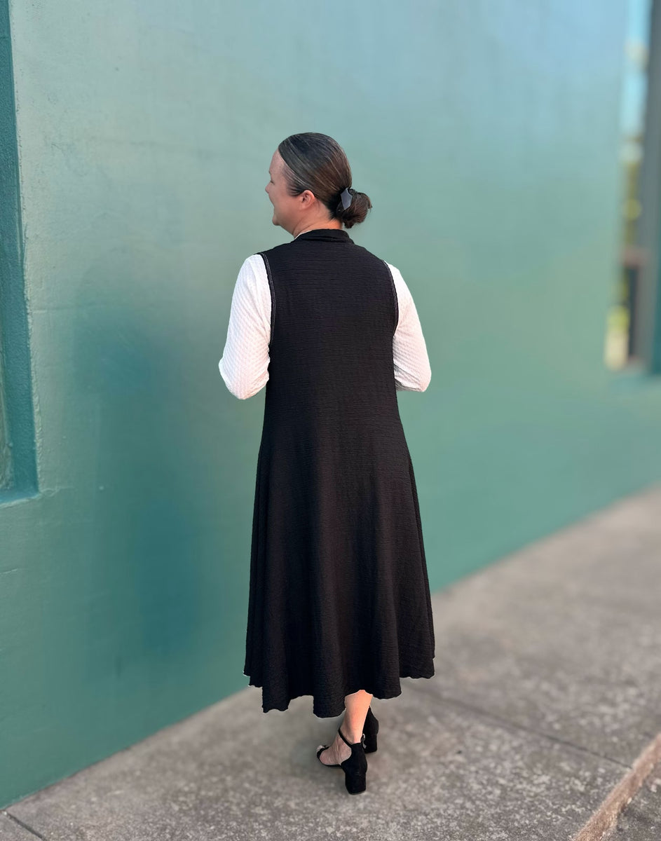 Harlie Long Textured Vest – Zadie B's Fashions