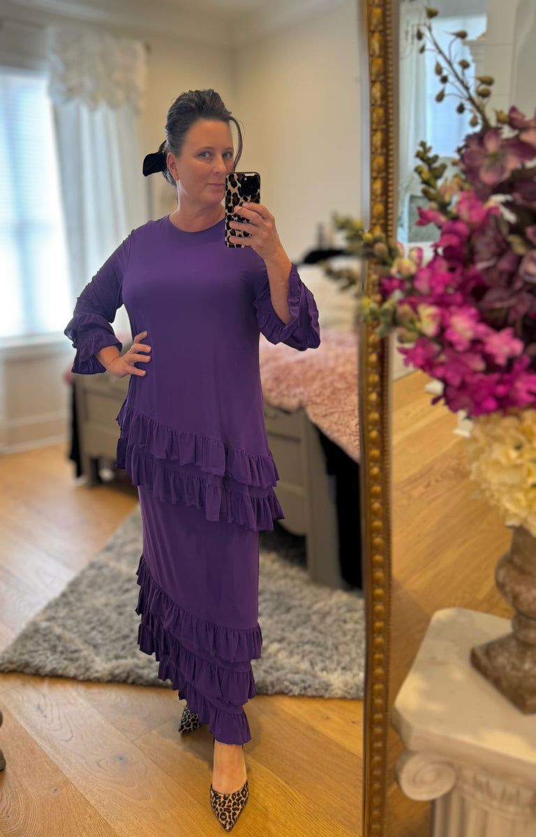 Shania Flounce Tunic – Zadie B's Fashions