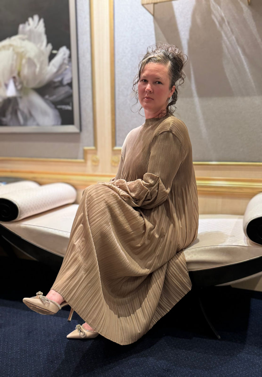 Brynley Multi Pleated Dress – Zadie B's Fashions