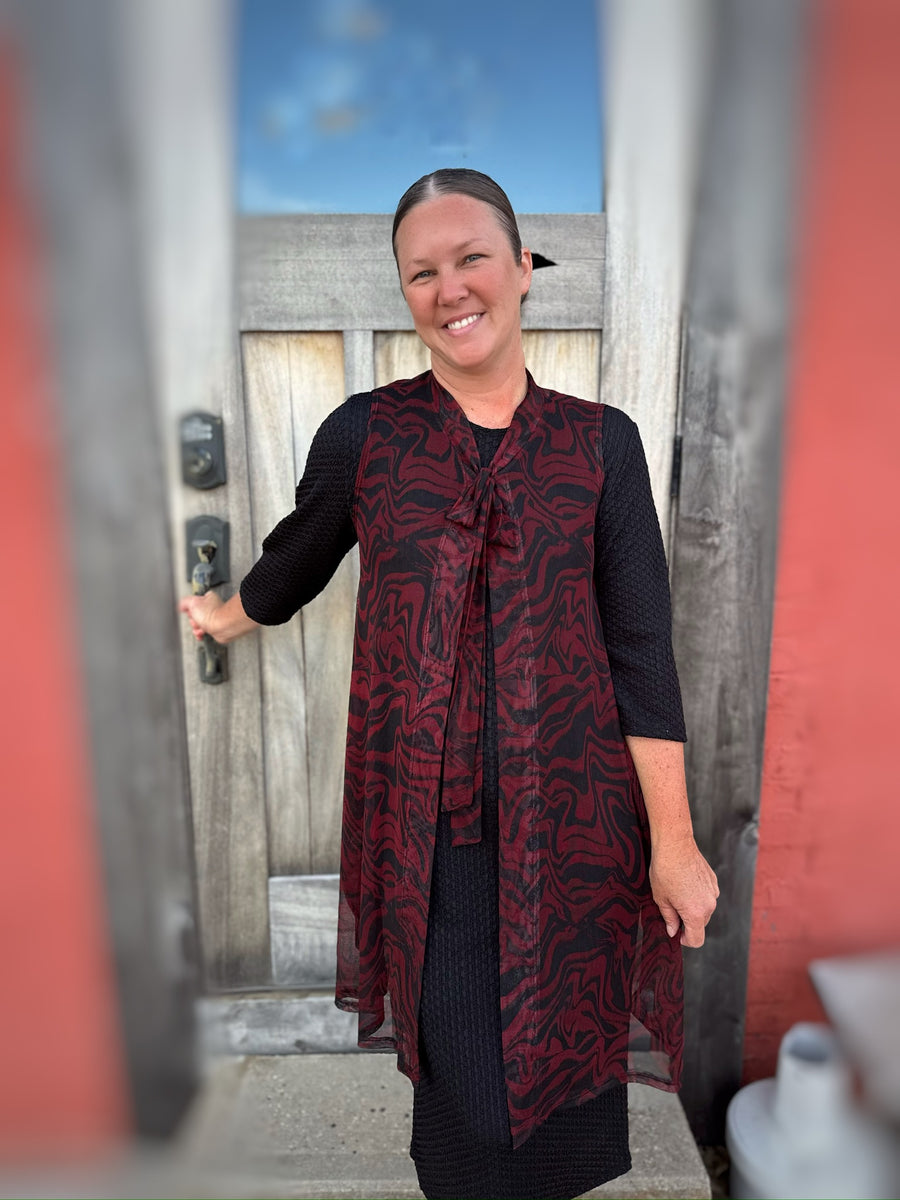 Marlee Mesh Vest – Zadie B's Fashions