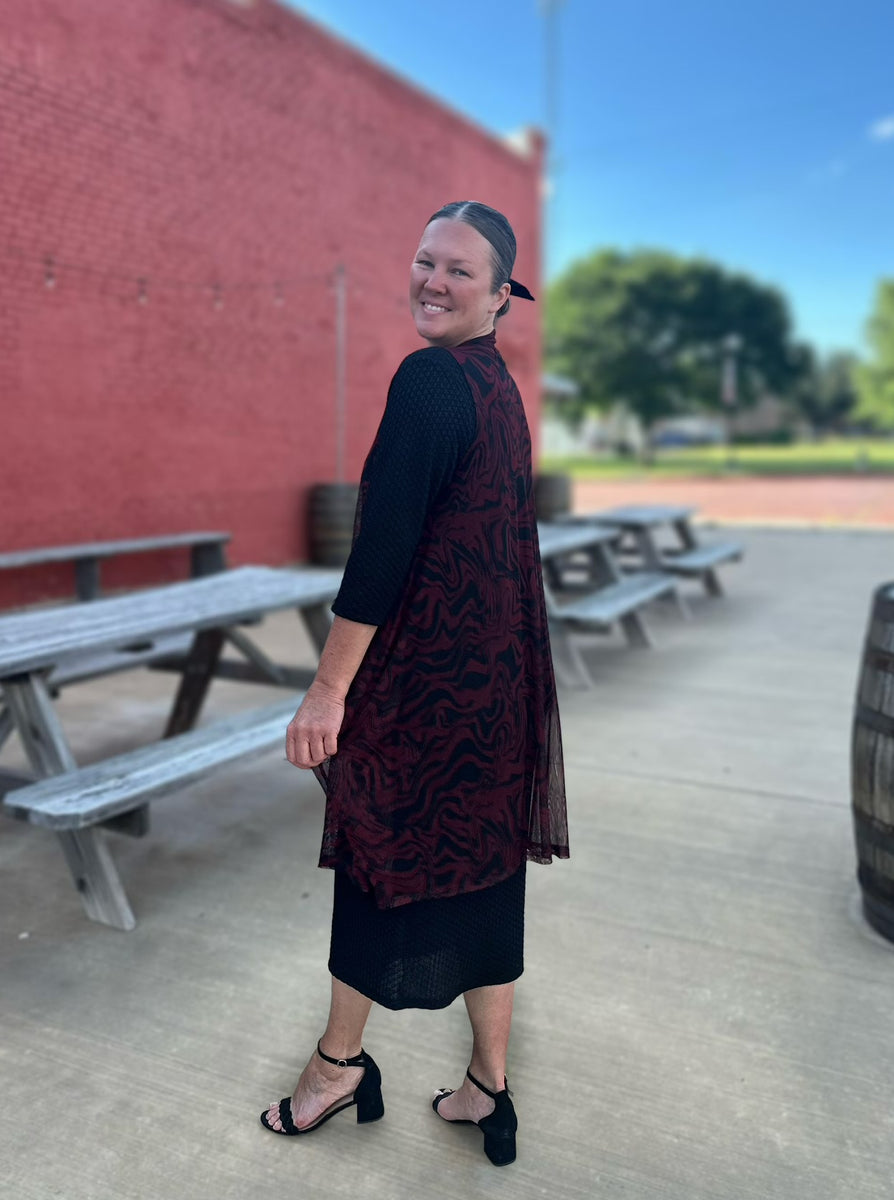 Marlee Mesh Vest – Zadie B's Fashions