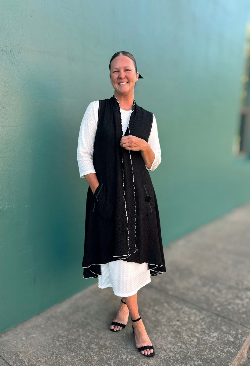 トップス hyeon basil gilet black HYEON (ヘヨン) official online store