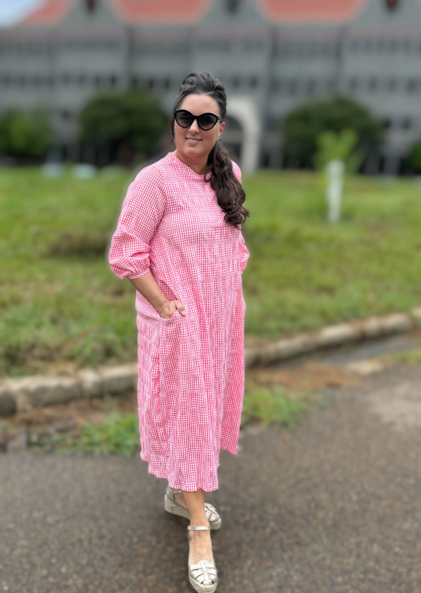 Gina Seersucker Dress – Zadie B's Fashions