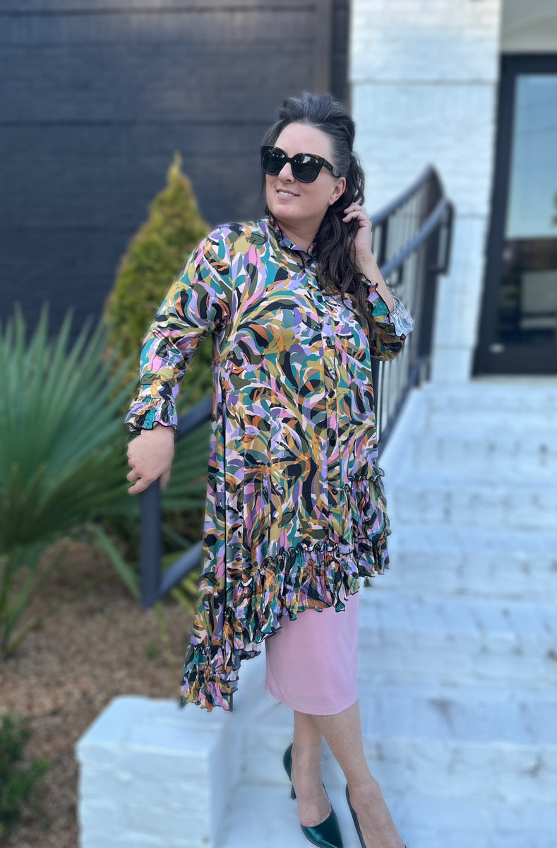 Whitney Button Tunic – Zadie B's Fashions