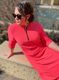 Ariel Waffle Knit Dress