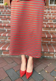Macy Striped Skirt
