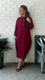 Janis Button Dress