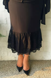 Demi Pencil Skirt w/ Lace- Slip Extender