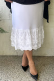 Demi Pencil Skirt w/ Lace- Slip Extender