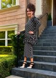 Dolly Ruffle Dot Top