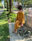 Mallory Button Dress