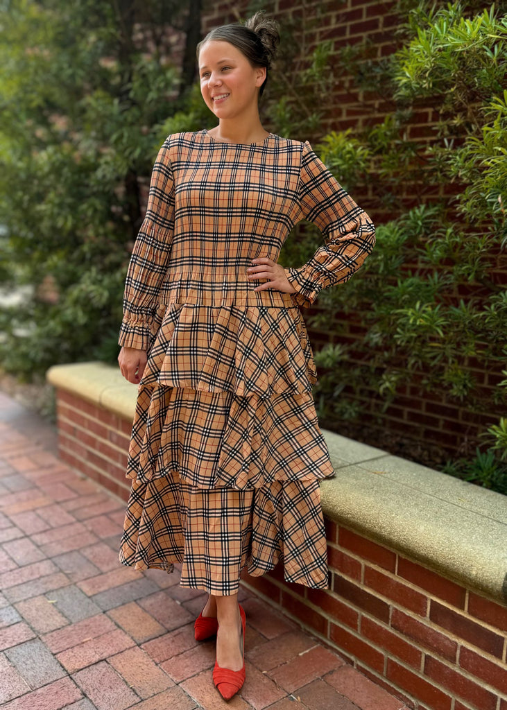 Red Plaid Pleated Plaid Dress Elegant Plaid Pleated Hem Sleeveless Dress: The Perfect Summer Staple Canary Red Plaid Pleated Plaid Dress Elegant Plaid Pleated Hem Sleeveless Dress: The Perfect Summer Staple Canary