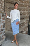 Tabi Textured Zip Top
