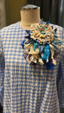 Flower brooch #118