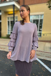 Amber Ruffle Tunic