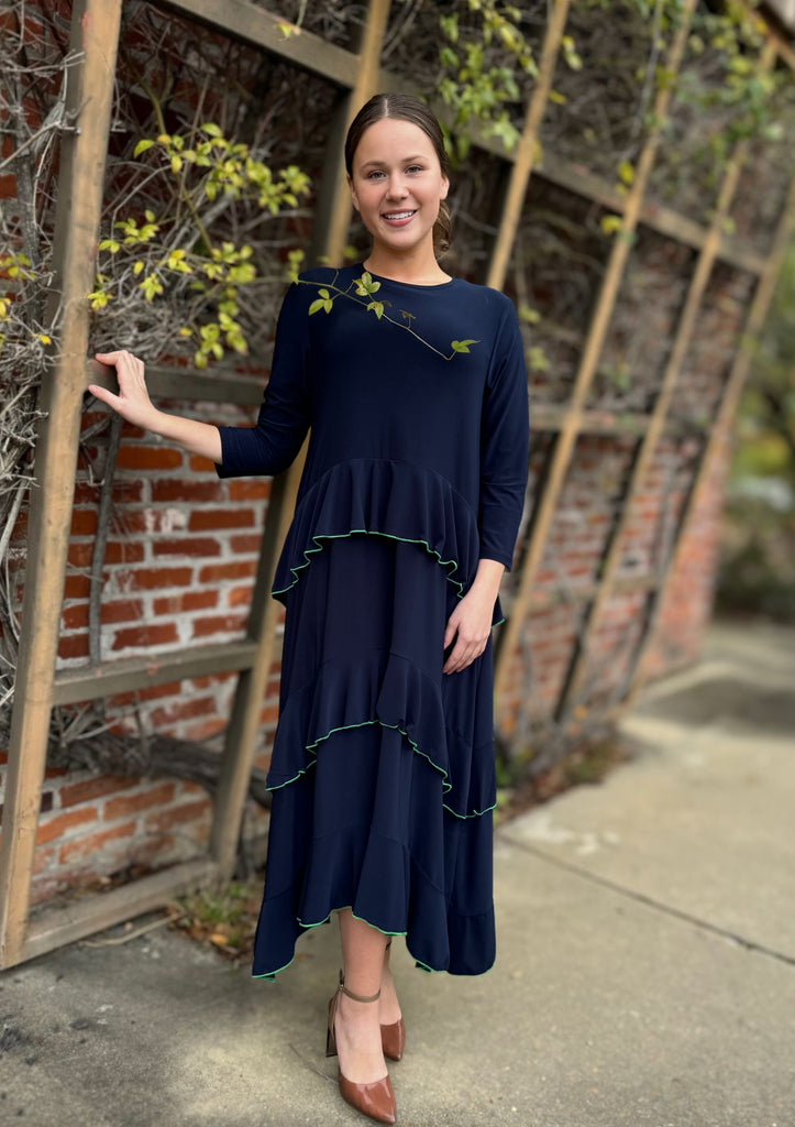 Holland Ruffle Dress Zadie B's Fashions Holland Ruffle Dress Zadie B's Fashions