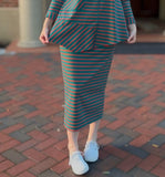 Macy Striped Skirt