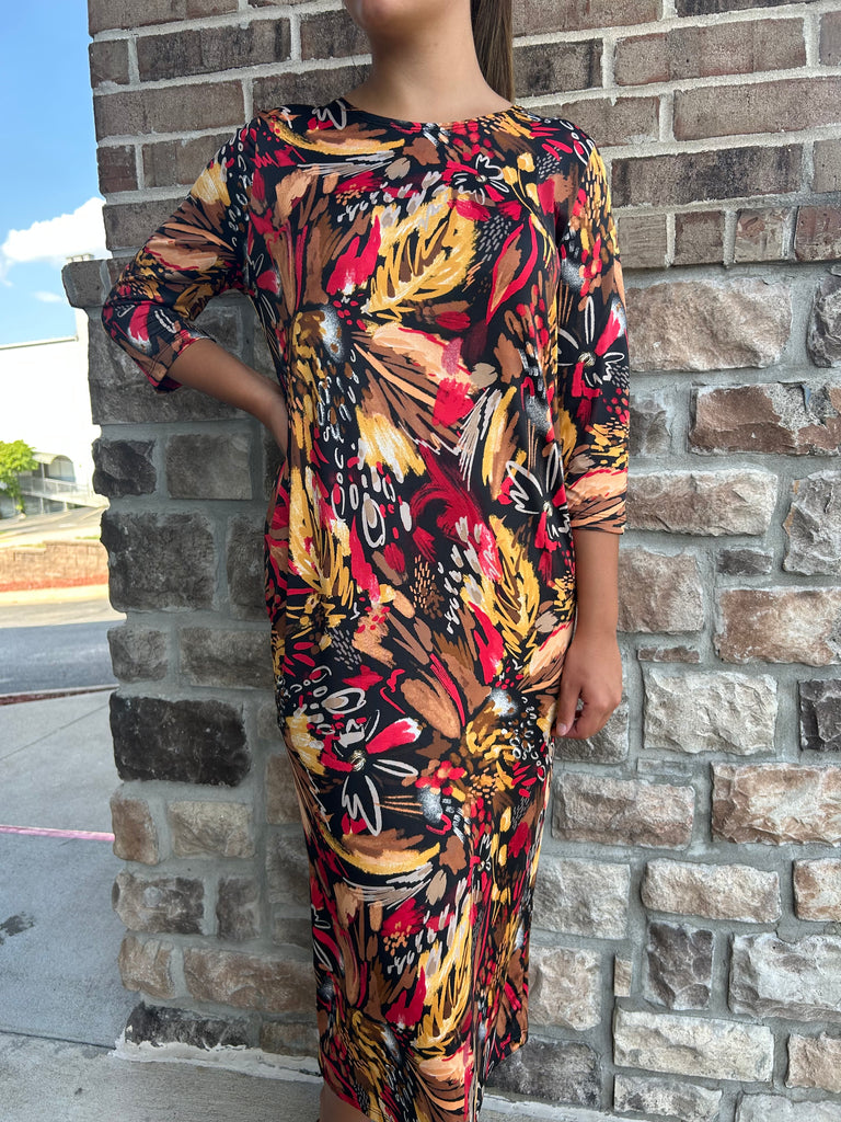 zadie b layering dress Textured Layering Dress Zadie B's Fashions