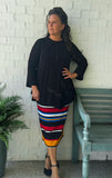 Kayla Striped Skirt
