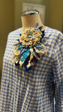 Flower brooch #118