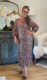 Riley Puff Sleeve Layering Dress