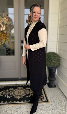 Mariah Textured Vest
