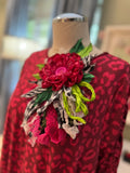 Flower brooch #118