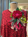 Flower brooch #118