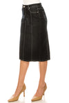 Black Wash Skirt  77105