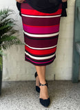 Kayla Striped Skirt