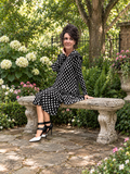 Dolly Ruffle Dot Top