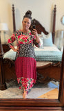 Eliana Patchwork Dress