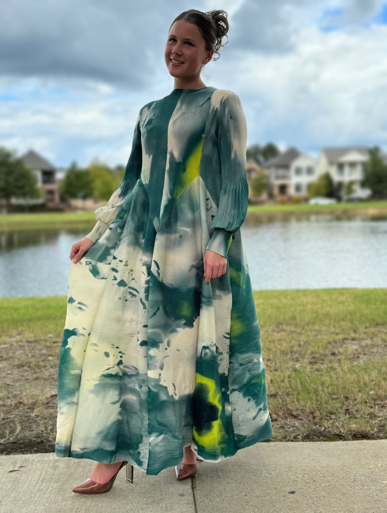 Eliza Pleated Dress Zadie B's Fashions Eliza Pleated Dress Zadie B's Fashions