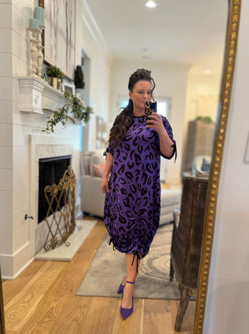 Jazzy Drawstring Dress