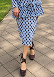 Charli Dot Pleated Skirt