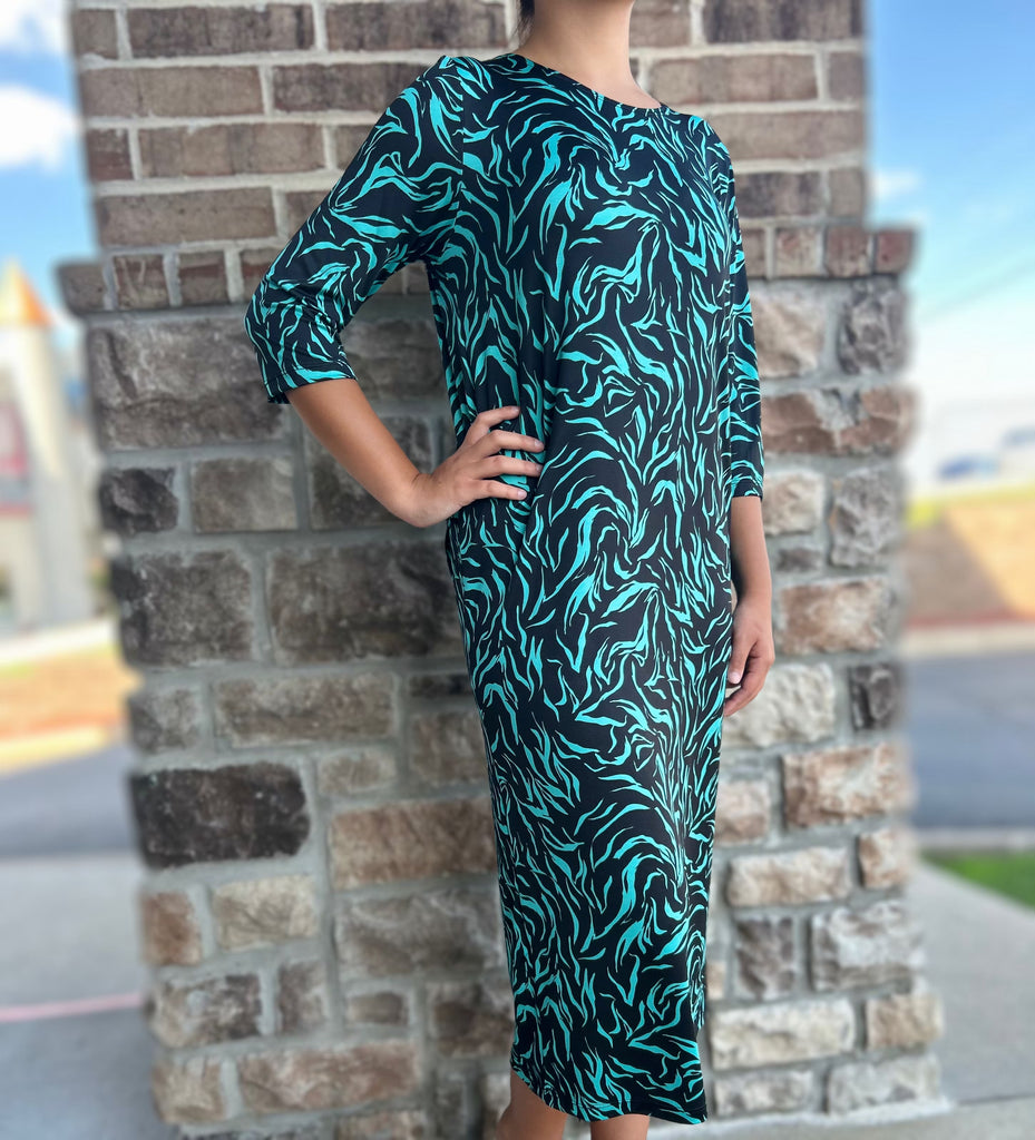 zadie b layering dress Textured Layering Dress Zadie B's Fashions