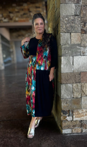 Aria Color Block Dress – Zadie B's Fashions