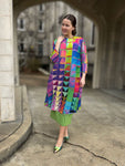 Multi Color Abstract Tunic