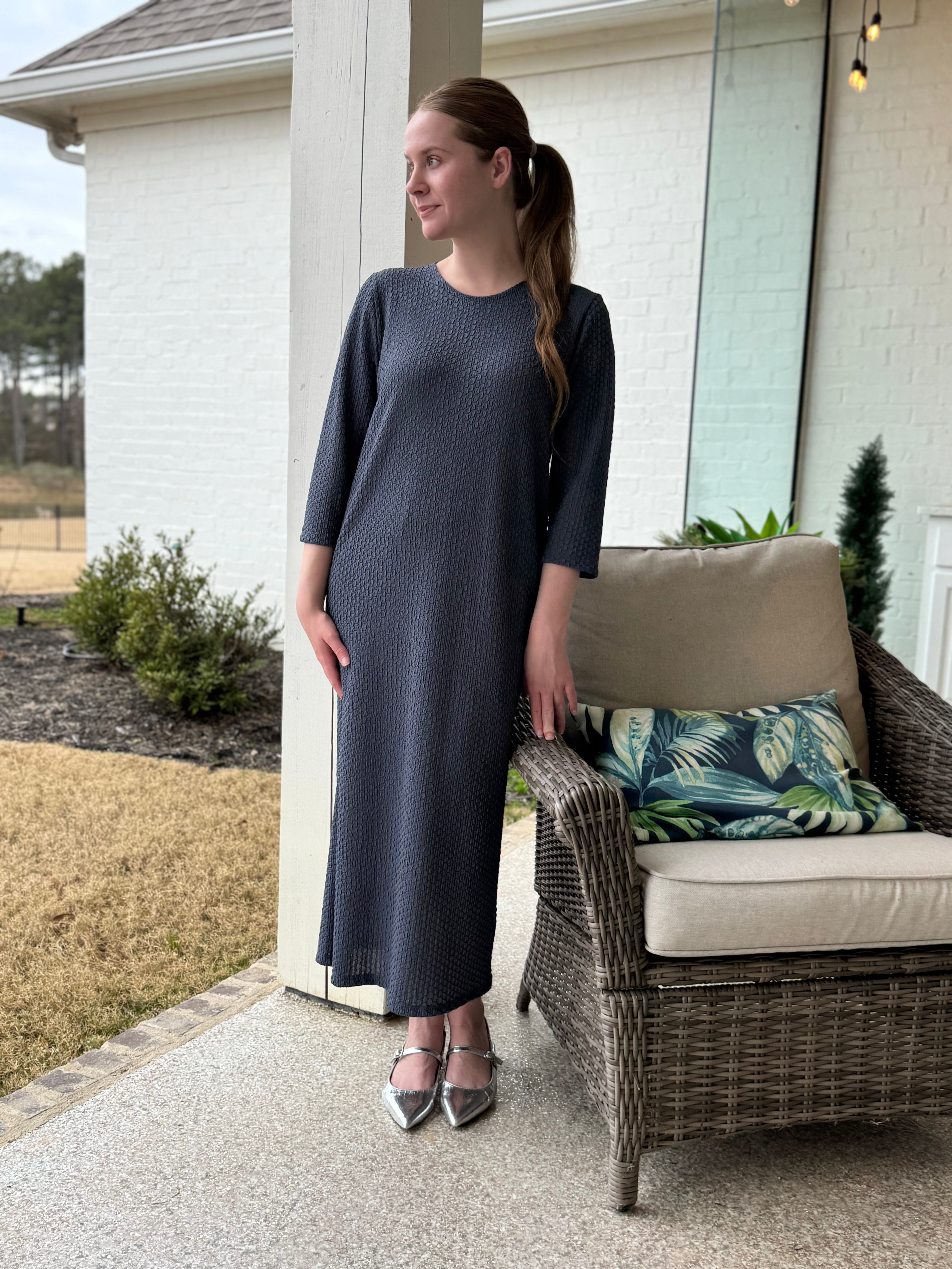 Textured Layering Dress – Zadie B's Fashions