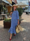 Indy Gingham Ruffle Dress