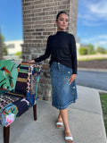 Tabi Textured Zip Top