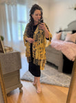 Marigold Leopard Lace Cardigan