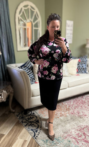 Sheela Bishop Sleeve Top