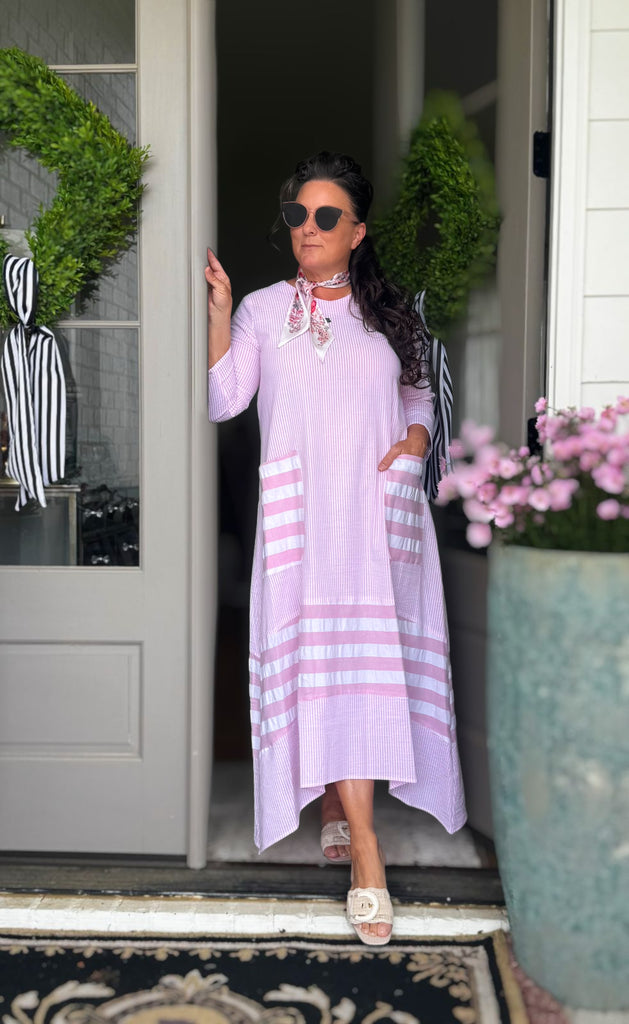 Izzy Seersucker Dress – Zadie B's Fashions