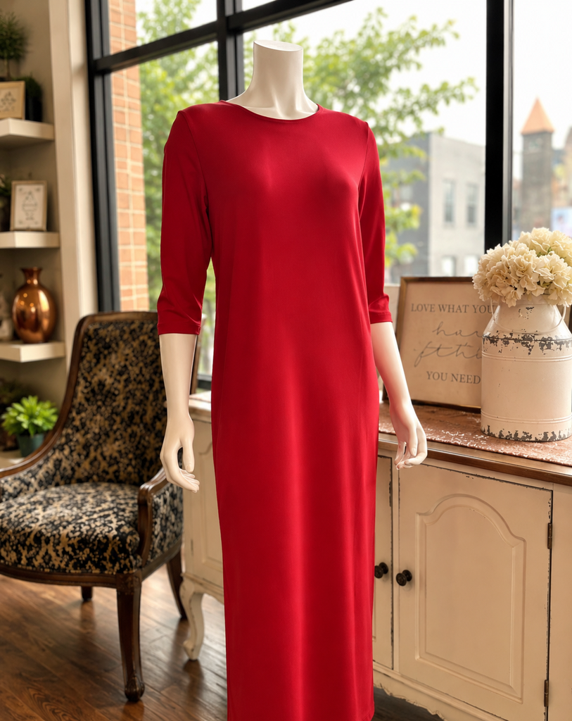 zadie b layering dress Gabby Ruffled Layering Dress Solid  Zadie B's Fashions