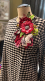 Flower brooch #119
