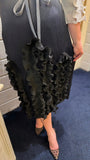 Kohlee Ruffled Pleated Dress