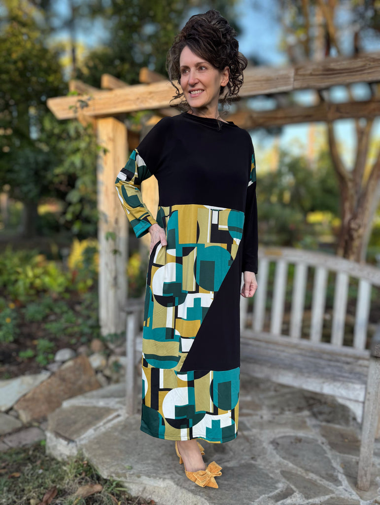 Bailey Color Block Dress Zadie B's Fashions Bailey Color Block Dress Zadie B's Fashions