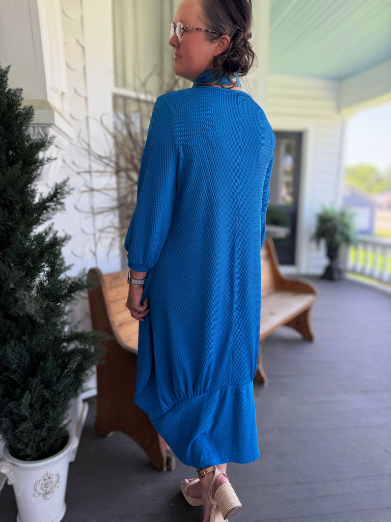 Callie Textured Bubble Dress – Zadie B's Fashions