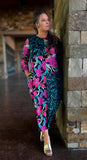 Aria Color Block Dress